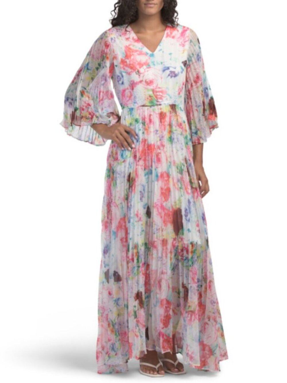 NANCY YANG Printed Dress